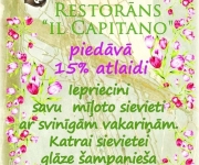 Arhīvs: Kapteiņu osta dāmām uzsauc šampanieti(ARHĪVS)