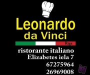 Restorāni -kafe: Leonardo da Vinci Restorāns