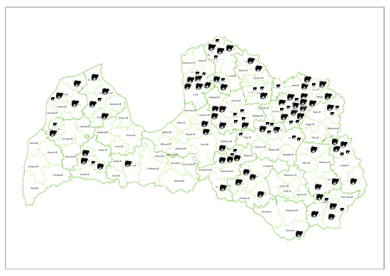 2008 2009 nomeditie dzivnieki Latvija 2008 2009 nomeditie dzivnieki Latvija