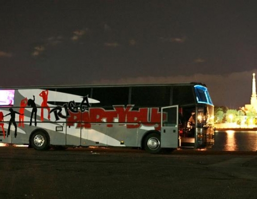 Riga PARTYBUS autobuss-naktsklubs