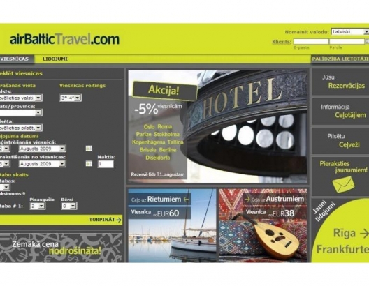 airBaltic Travel