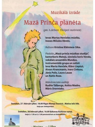 Muzikālā izrāde Mazā Prinča planēta