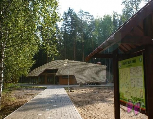 Gaujas NP Apmeklētāju centrs Līgatnes dabas takās