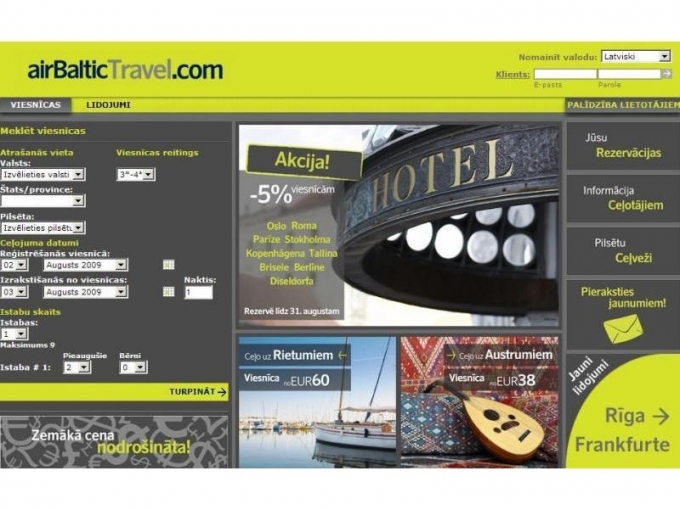 airBaltic Travel