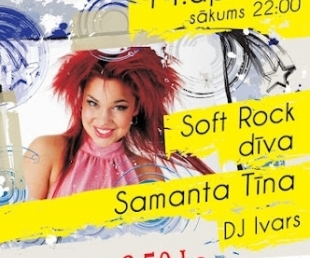 Samanta Tīna koncertēs klubā Kaķis(ARHĪVS)