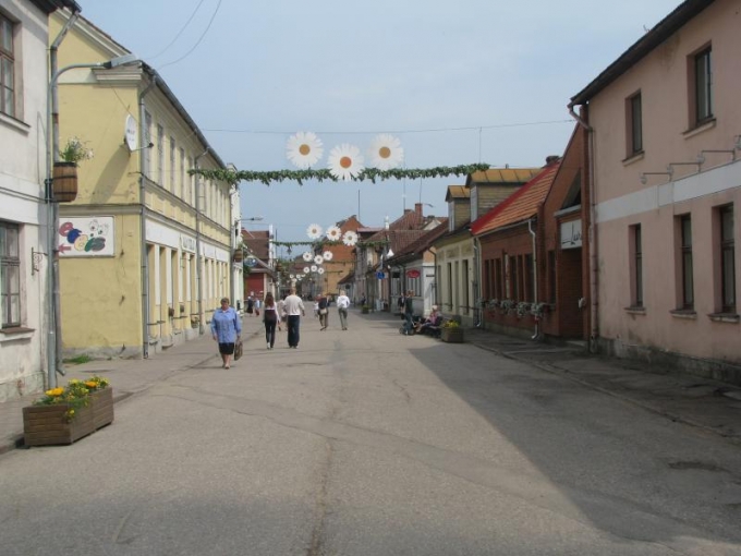 Liepājas iela-iela gājējiem Kuldīgas pilsētā