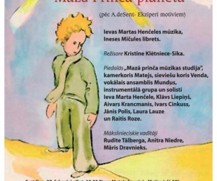 Muzikālā izrāde Mazā Prinča planēta(ARHĪVS)