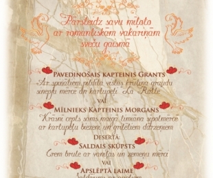 “Kapteiņu ostas” piedāvājums visiem mīlētājiem(ARHĪVS)