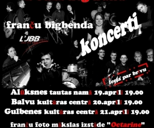 L’Jazz Big Band franču bigbenda koncerti(ARHĪVS)