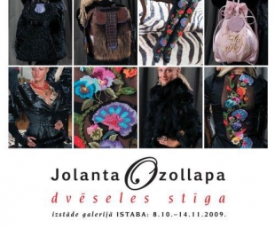 Jolantas Ozollapas personālizstāde „Dvēseles stīga“