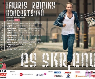 Pirmā Laura Reinika koncerttūre ir klāt(ARHĪVS)