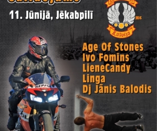 Starptautiskais Motociklistu salidijums Jēkabpilī(ARHĪVS)