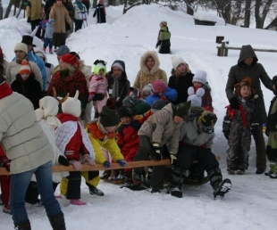 Meteņa dzīšana Brīvdabas muzejā(ARHĪVS)