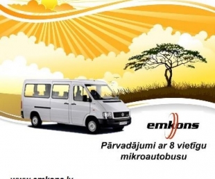 Mikroautobusa pakalpojumi. Braucieni pa visu Latviju un Eiropu. Mikroautobusa noma.