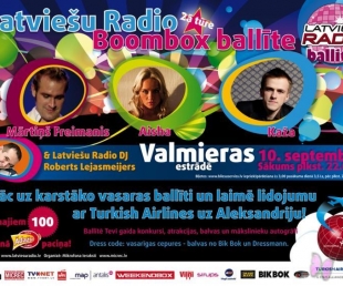 Latviešu Radio karstā ballīte - šoreiz Valmierā!