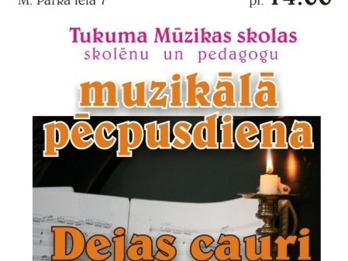 Tukuma Mūzikas skolas skolēnu un pedagogu koncerts "Dejas cauri gadsimtiem"(ARHĪVS)