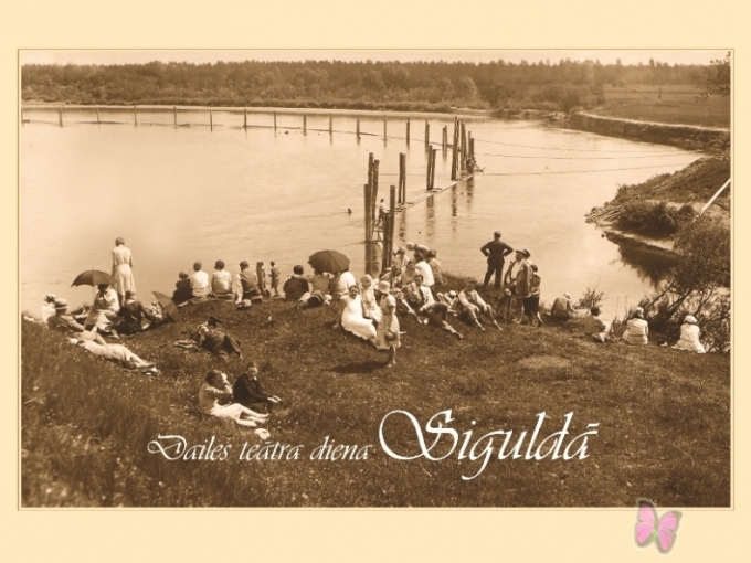 Dailes teātra diena Siguldā(ARHĪVS)