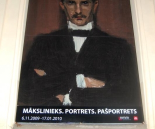 Mākslinieks. Portrets. Pašportrets.