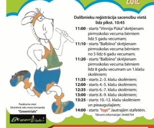 Smiltenē notiks „Top!” ielu stafetes(ARHĪVS)