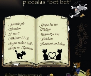 Šo sestdien Jaunpilī spēlēs Latvijā populārā grupa "bet bet".(ARHĪVS)