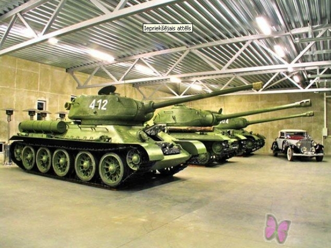 Militārās tehnikas muzejs Sventē